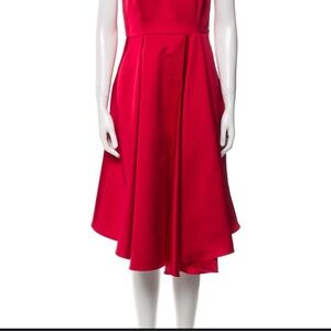 Red Carolina Herrera Dress!!